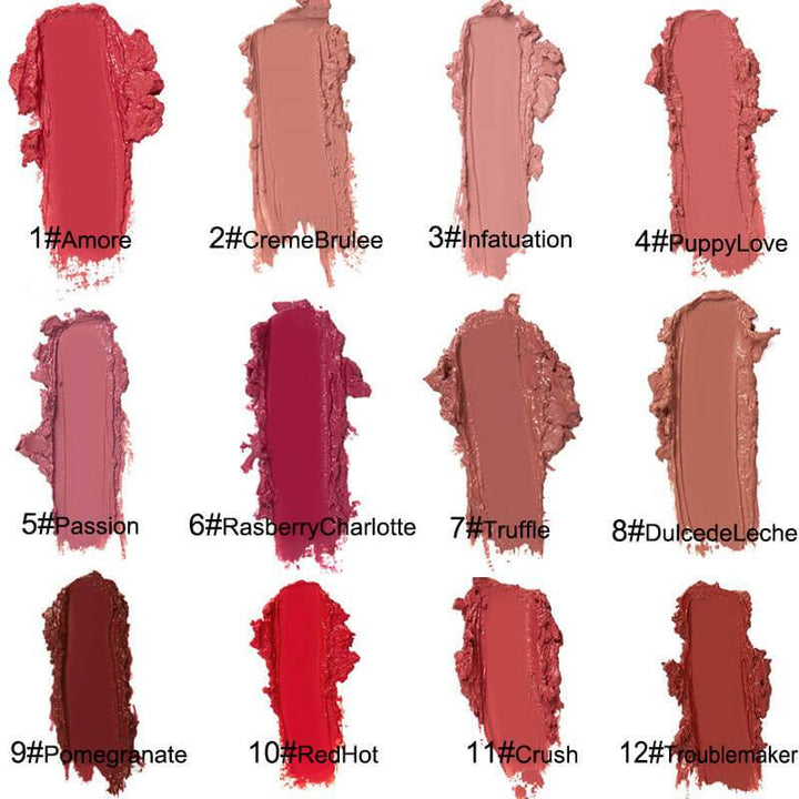 Lisslune | Waterproof Lipstick with Creamy Texture