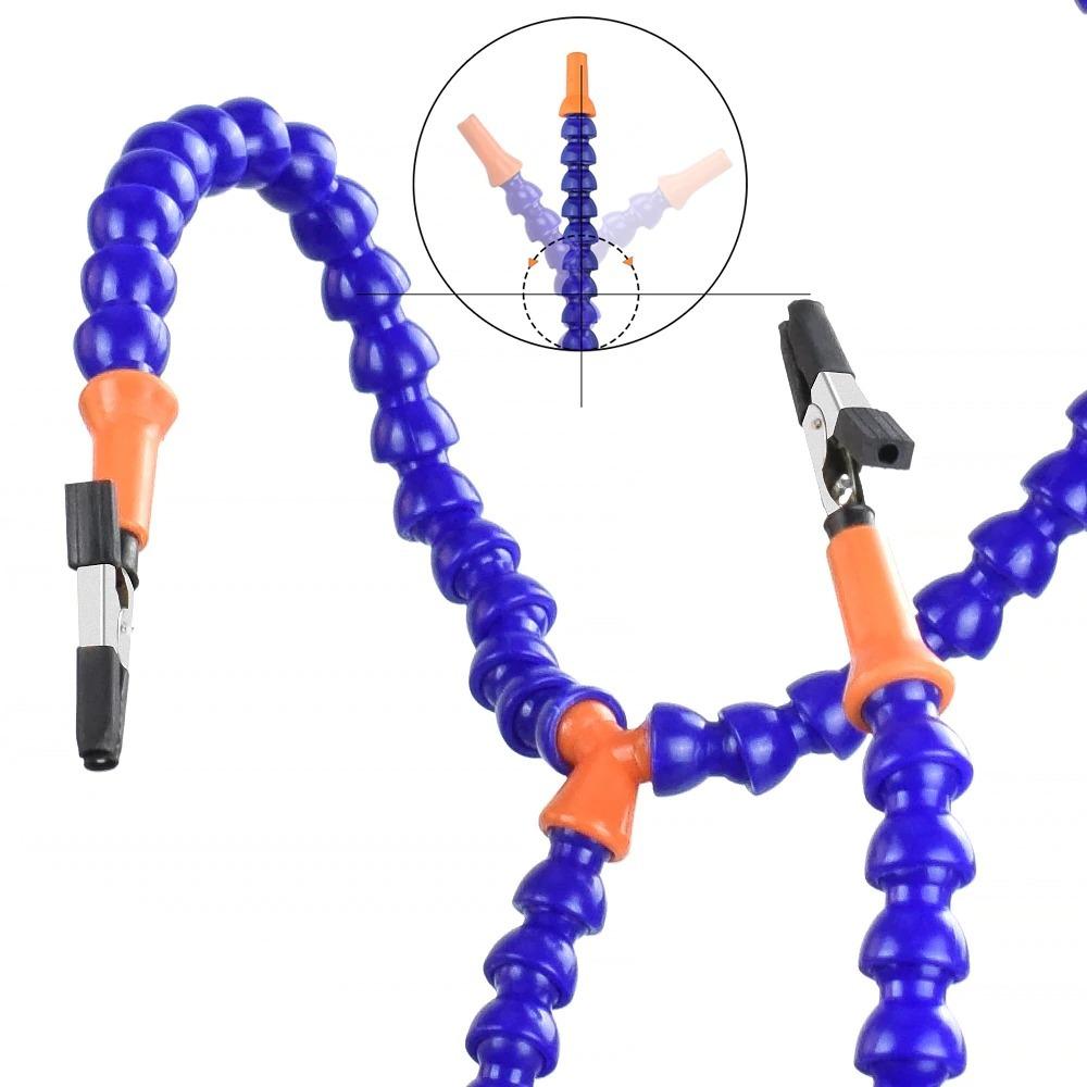 Lisslune | Table Clamp Magnifying Light with Holders for Cell/Cam