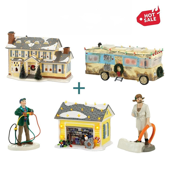 Lisslune | National Lampoon’s Christmas Vacation-Inspired Ceramic Village
