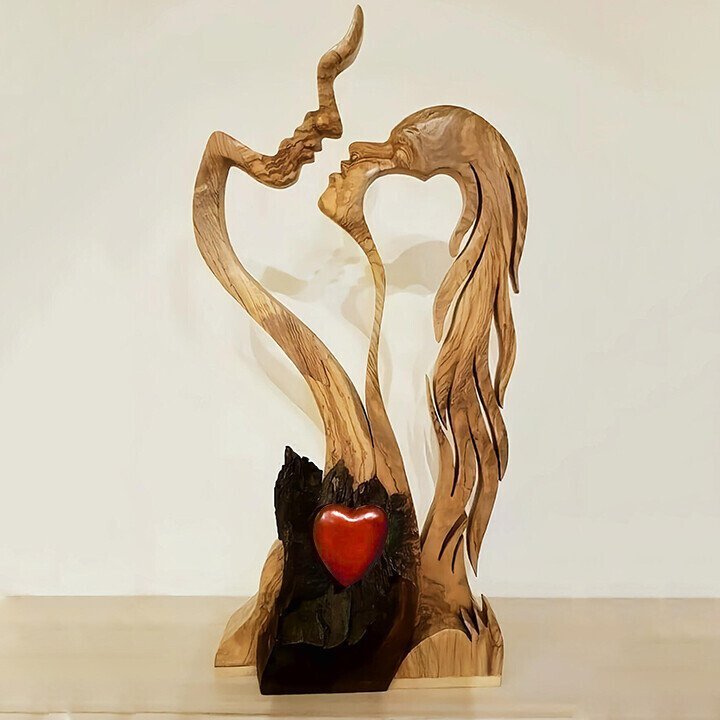 Lisslune | Love Eternal Wooden Ornament
