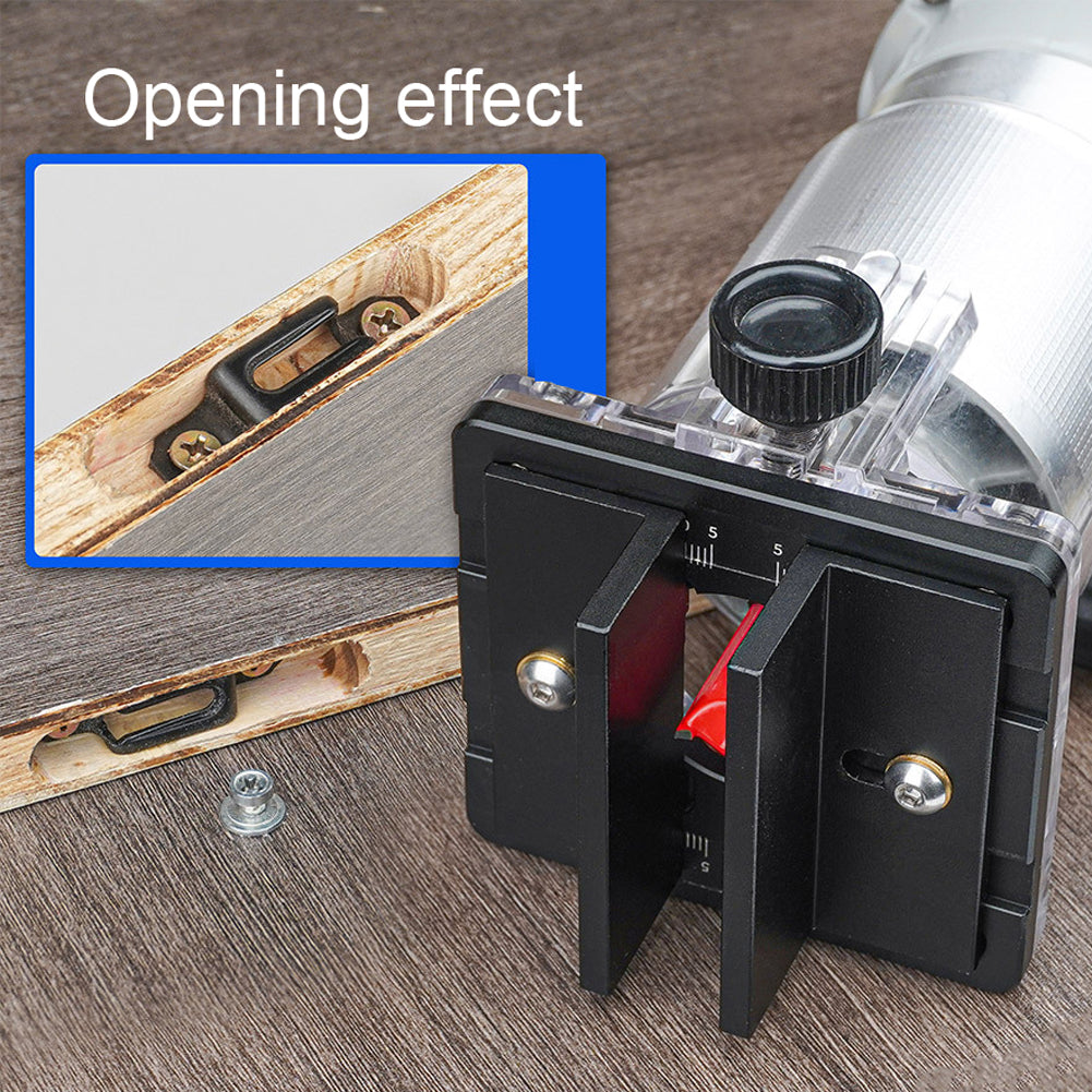 Lisslune | Woodworking 2-in-1 Connector Trimming Machine Accessories
