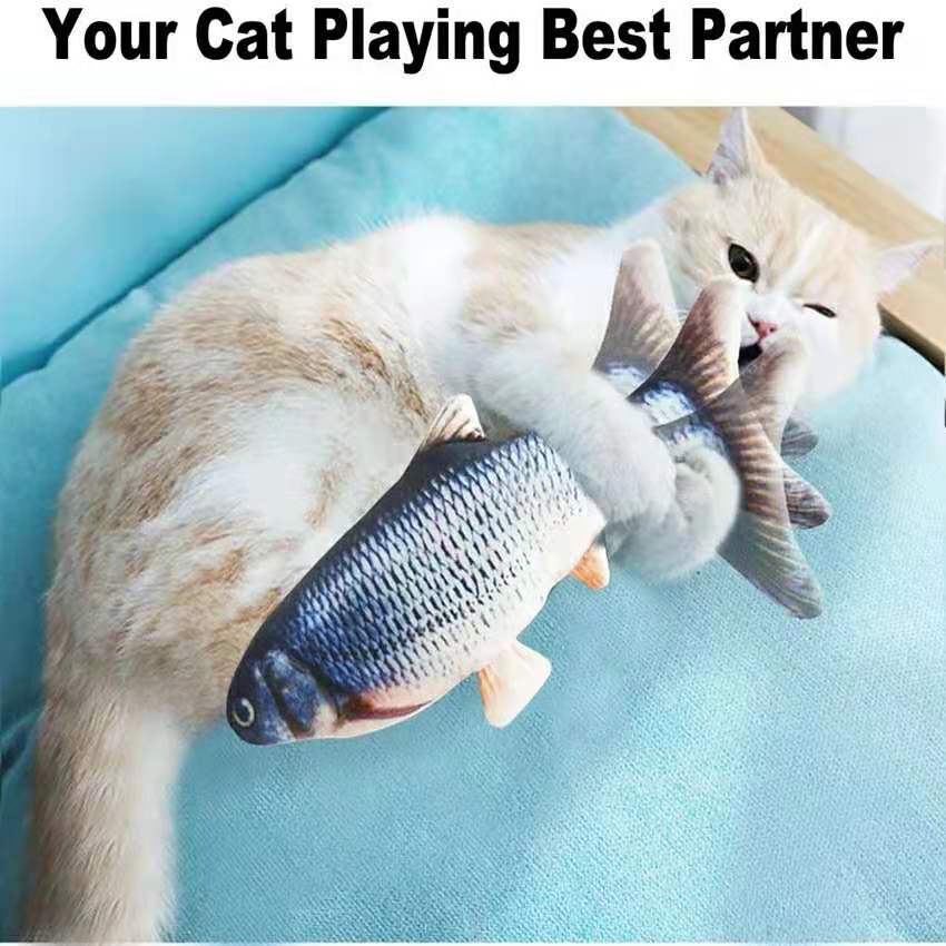 Lisslune | Cat USB Charger Interactive Fish Toy