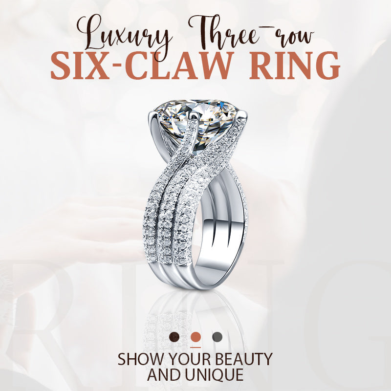 Lisslune | 3-Carat Super Flash Moissanite Ring