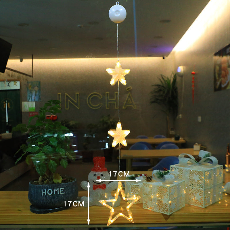 Lisslune | Christmas Window Lighting with Suction Cup