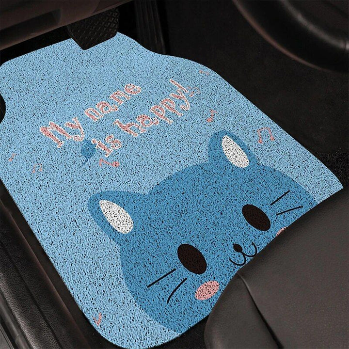 Lisslune | Universal Cartoon Pattern Waterproof Car Mats