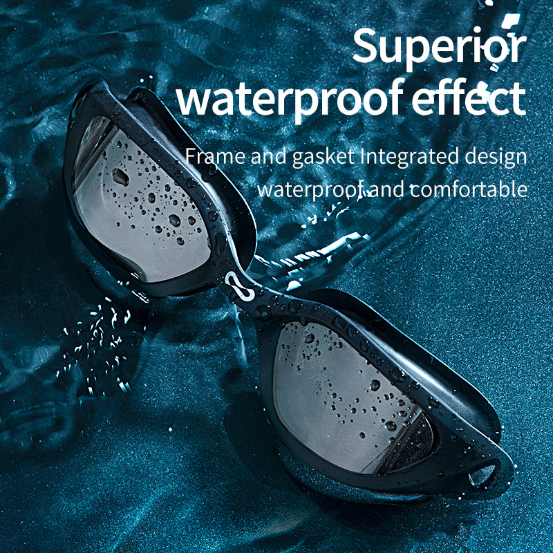 Lisslune | Professional anti-fog swim goggles with UV protection and adjustable silicone strap
