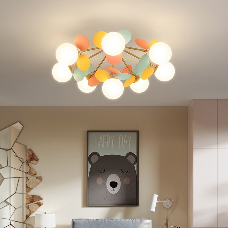 Lisslune | Flower Branch Chandelier Living Room