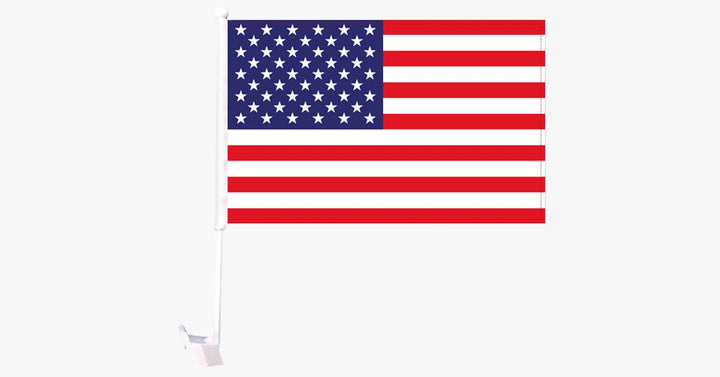 Lisslune | USA-Flag-Window-Flagpole-Decoration – Show Your Love for the Nation!