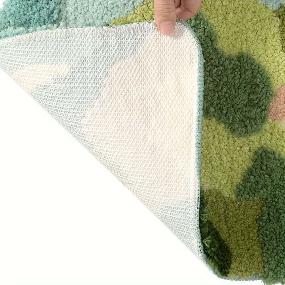 Lisslune | FlorSoft - Extra absorbent bath mat with floral pattern