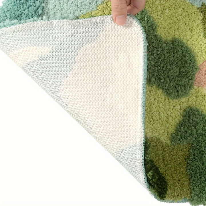 Lisslune | FlorSoft - Extra absorbent bath mat with floral pattern