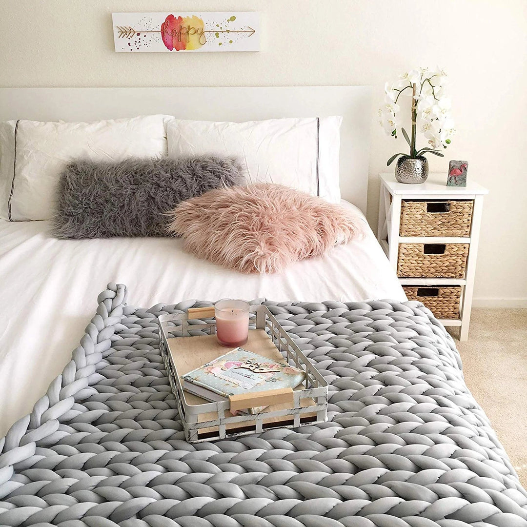 Lisslune | Chunky Knit Blanket