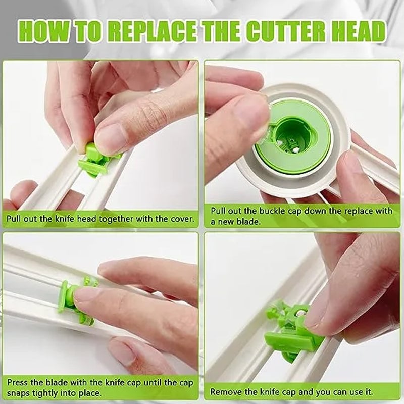 Lisslune | Simple Plastic Round Cutting Knife Model