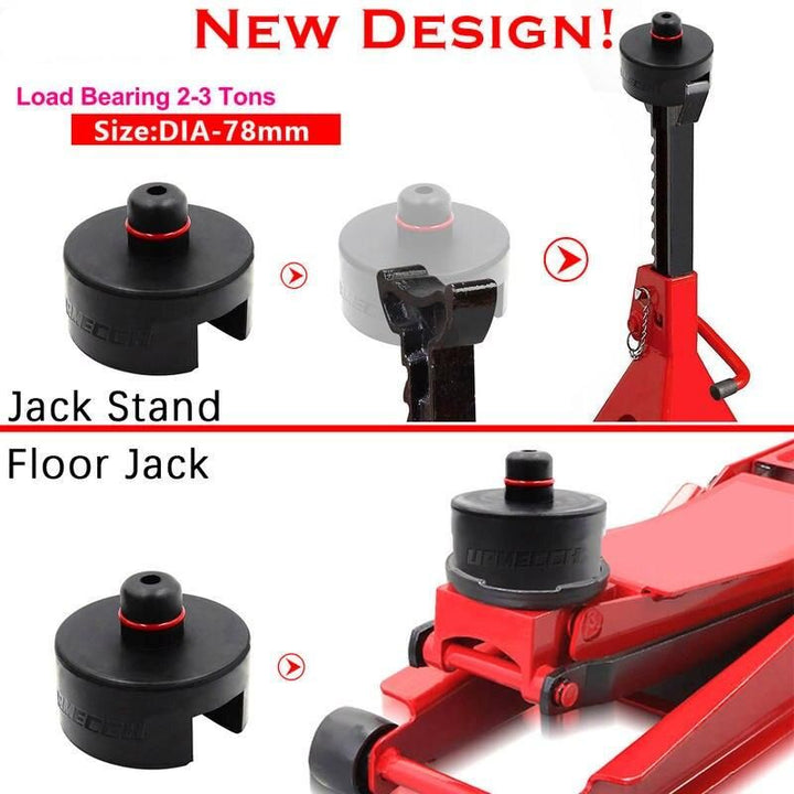 Lisslune | 20Pcs Universal Rubber Jack Pad with Tire Repair Kit for Tesla Models