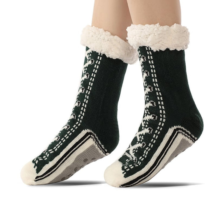 Lisslune | Ultra-thick Cashmere Slippers Socks S