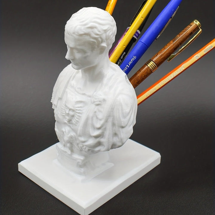 Lisslune |  Julius Caesar Desk Pen Holder