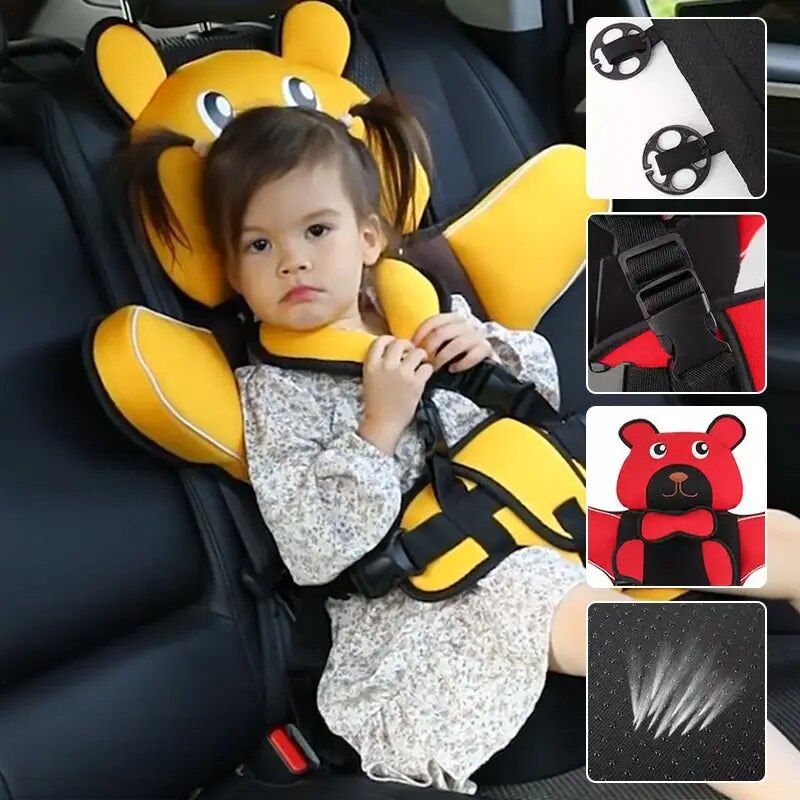 Lisslune | Breathable Child Safety Seat Mat for Ages 6 Months to 12 Years