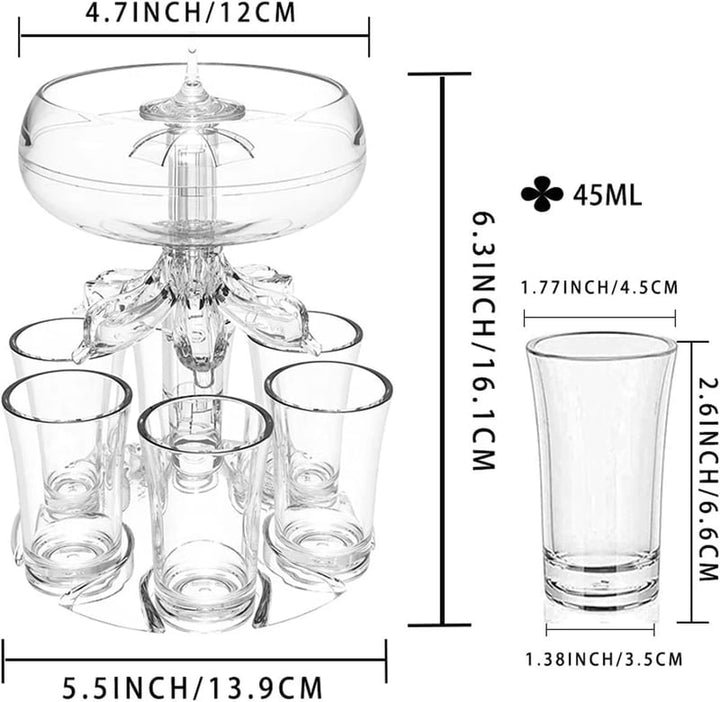 Lisslune | GlassFlow Wine Glass Set