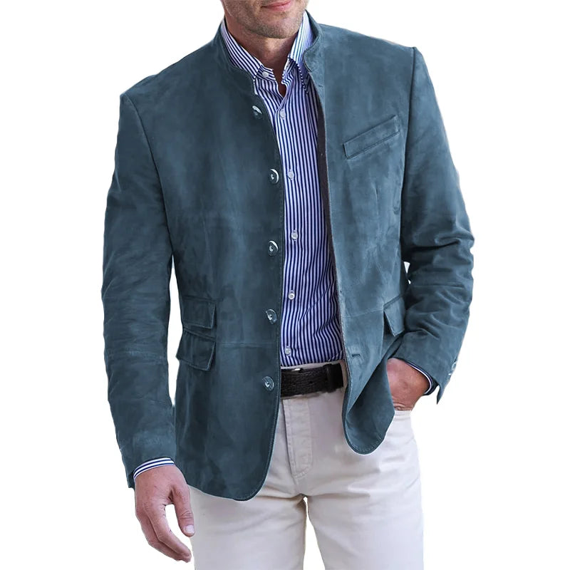 Lisslune | Classic Button Down Jacket for Men