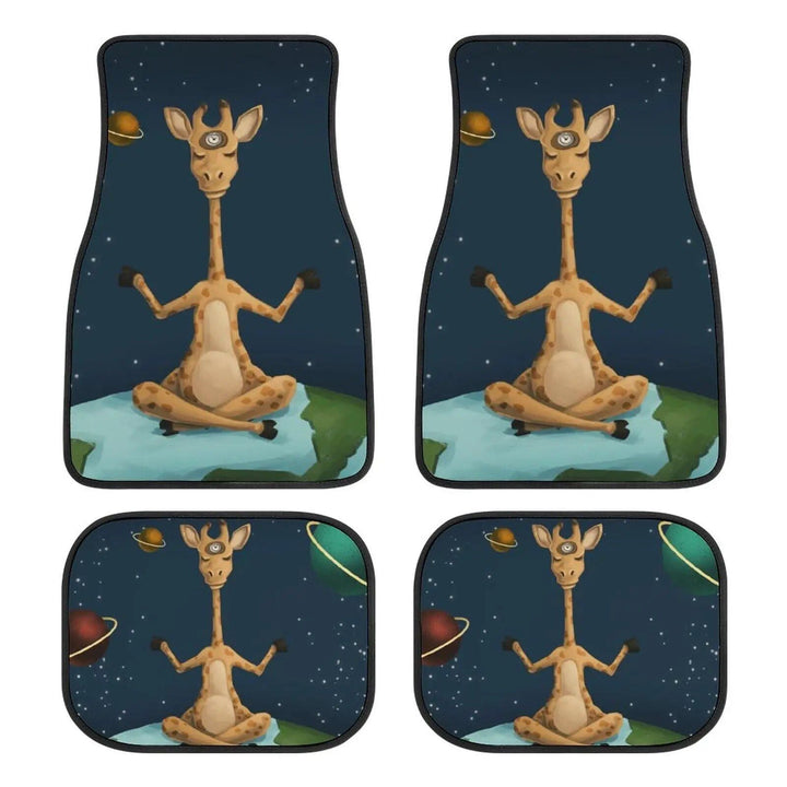 Lisslune | Giraffe Pattern Universal Car Mats