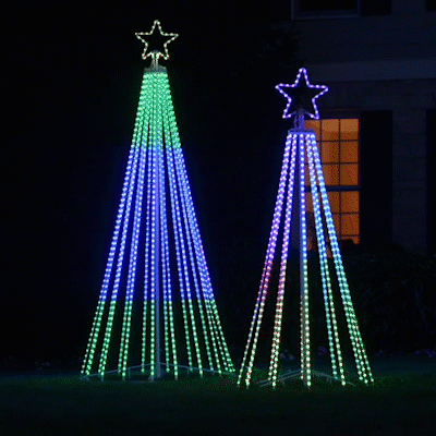 Lisslune | The Choreographed Light Show Tree