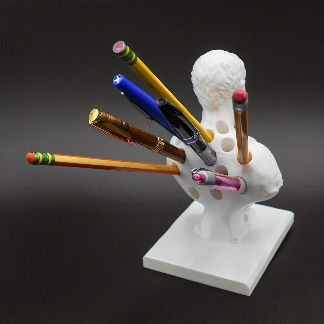 Lisslune |  Julius Caesar Desk Pen Holder