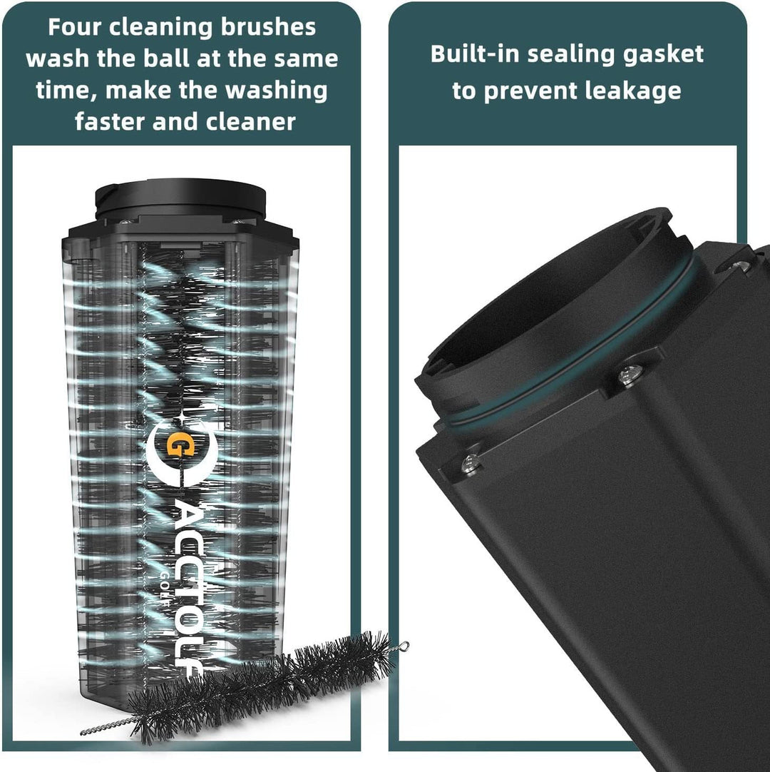 Lisslune | Golf Washing Machine Golf Bag Portable Cleaner Golf Accessories Golf Wash Ball