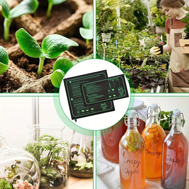 Lisslune | Heating mat for seedlings – Temperature control for faster germination and growth