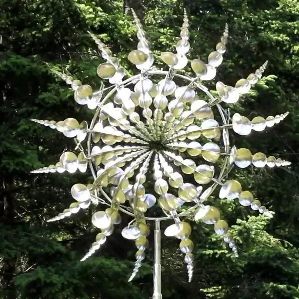 Lisslune | Magical and unique kinetic wind turbine made of metal