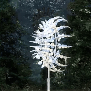 Lisslune | Anti-Rust Kinetic Metal Wind Spinner Windmill for Outdoor Garden Decor & Landscaping