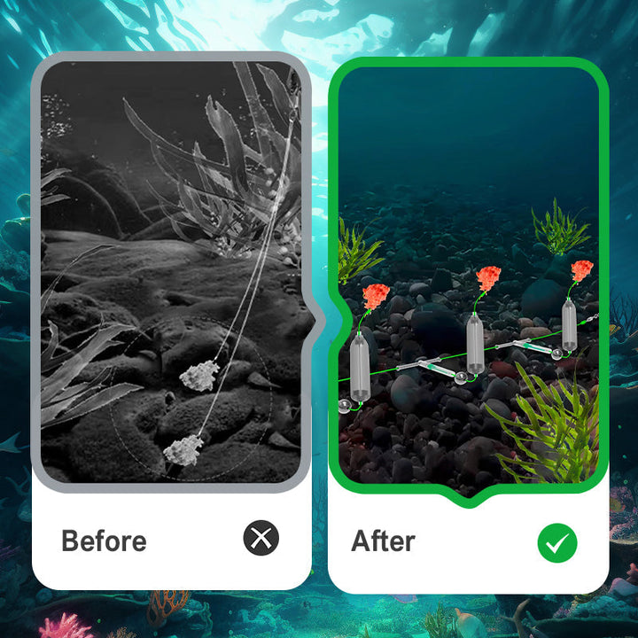 Lisslune | 3 hooks Anti-drift bottom fishing rig