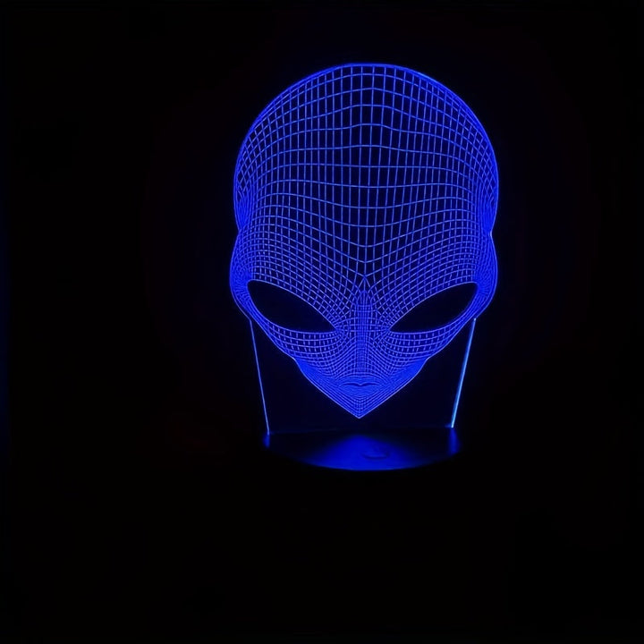 Lisslune | AstroLight – 3D-alien lamp with LED color lighting and touch control
