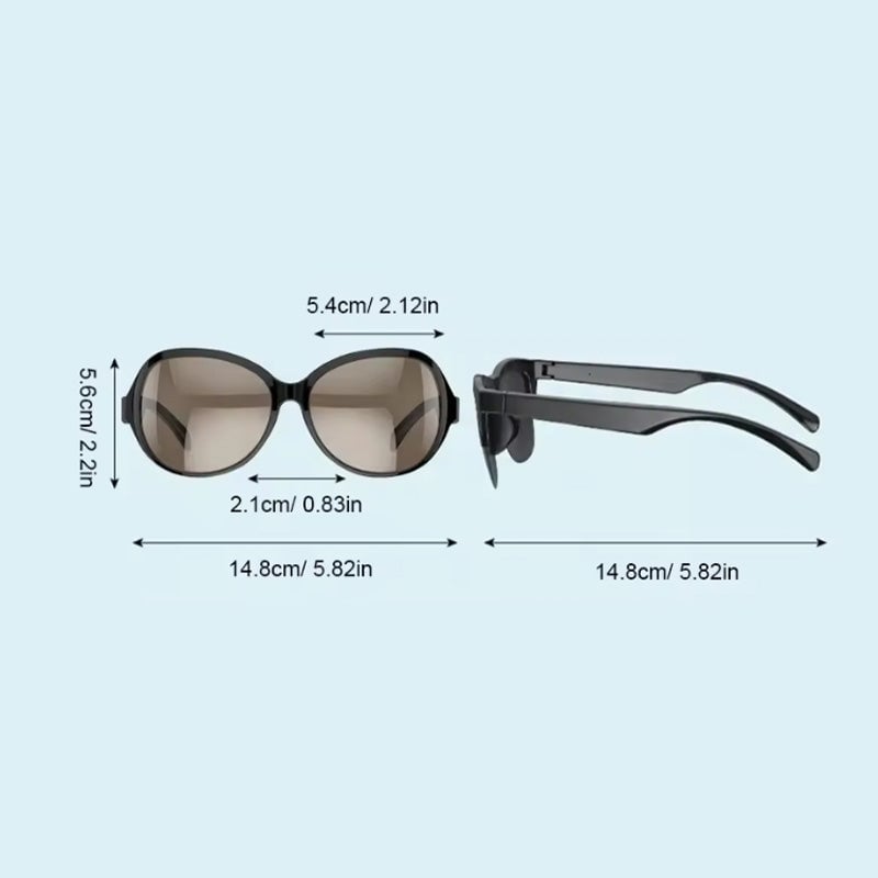 Lisslune | 2024 Upgrade Bluetooth Smart Sunglasses