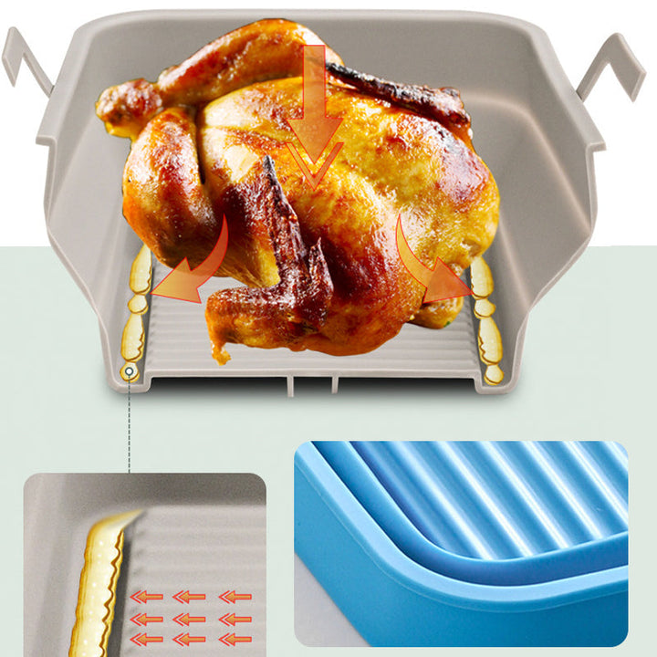 Lisslune | Foldable Air Fryer Baking Tray made of Silicone