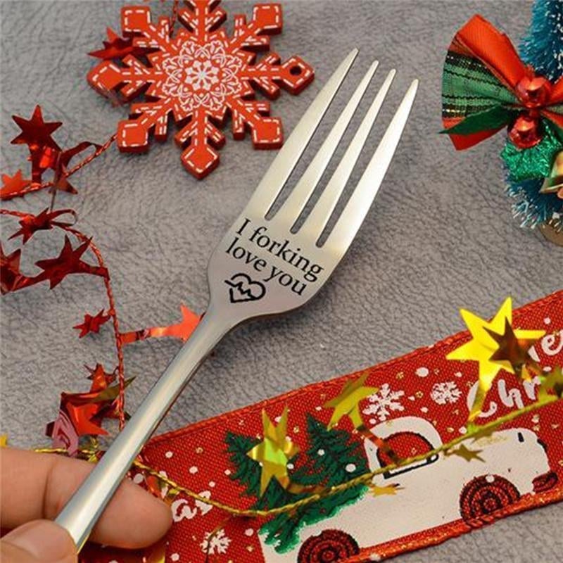 Lisslune | Engraved Fork - Best Funny Gift For Loved One