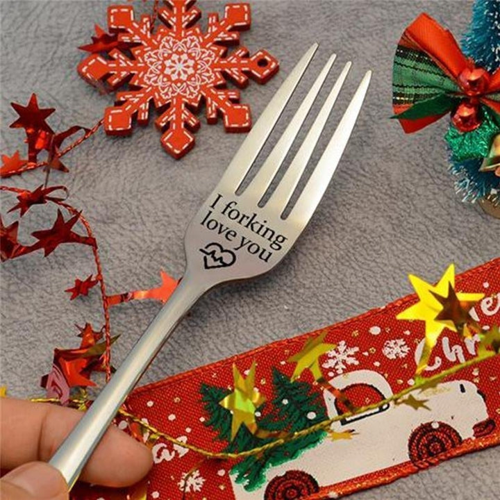Lisslune | Engraved Fork - Best Funny Gift For Loved One