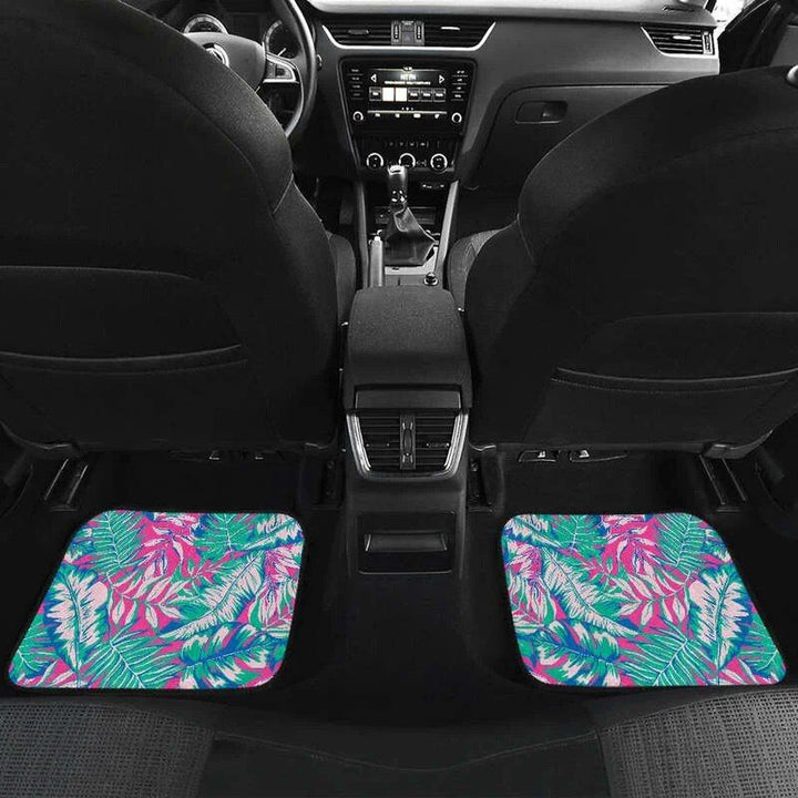 Lisslune | Tropical Flower Car Mats