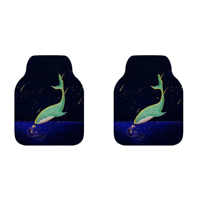 Lisslune | Universal Cartoon Pattern Waterproof Car Mats