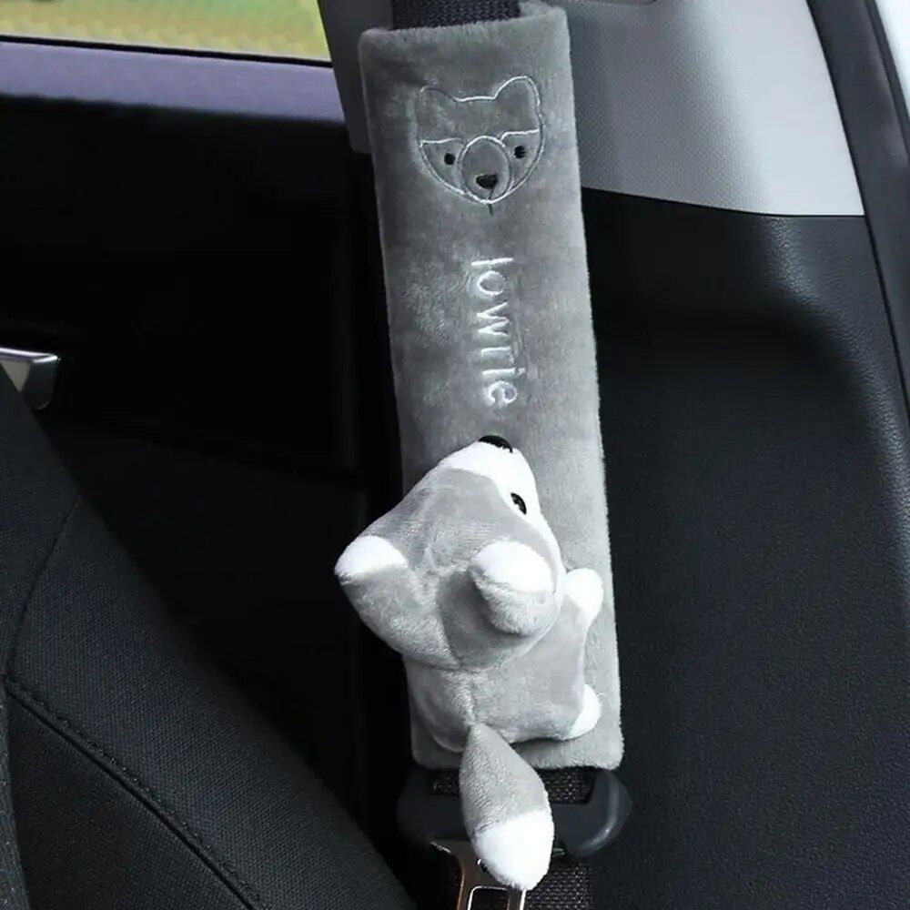 Lisslune | Adorable Animal Insert Cushion for Car Seat Belt for Children