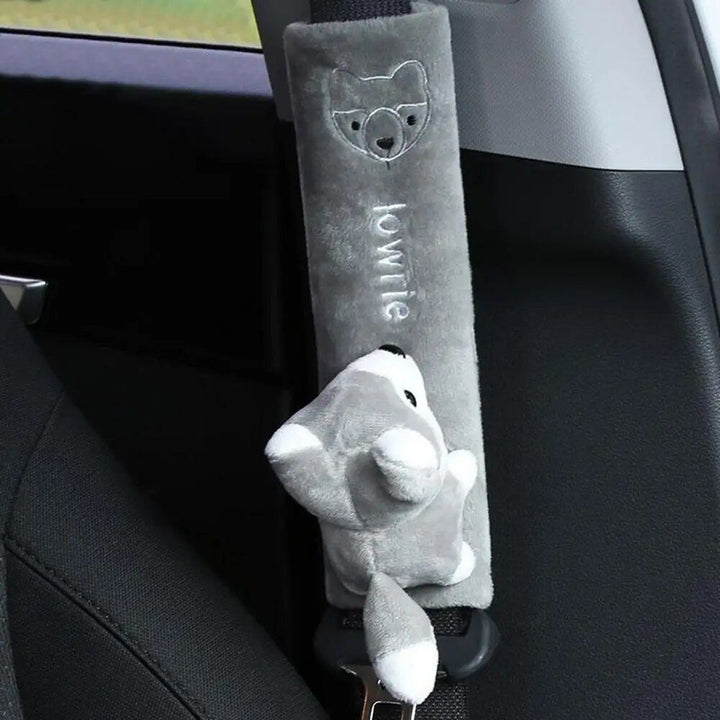 Lisslune | Adorable Animal Insert Cushion for Car Seat Belt for Children