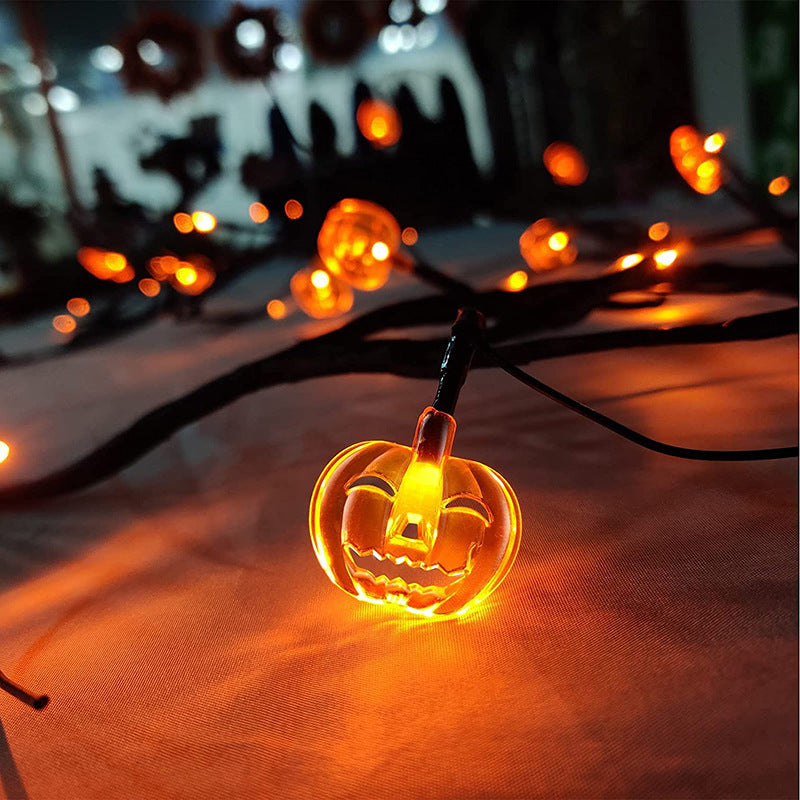 Lisslune | Halloween LED Willow Key Light Cute Cartoon Bat Pumpkin Decoration For Indoor Outdoor Party Home Decor