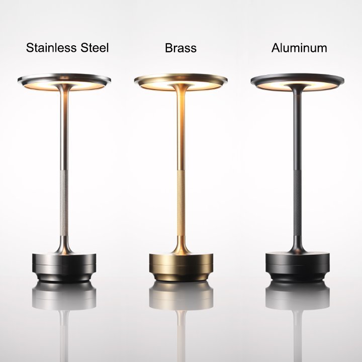 Lisslune | Cordless Table Lamp - Dimmable & Rechargeable Desk Light