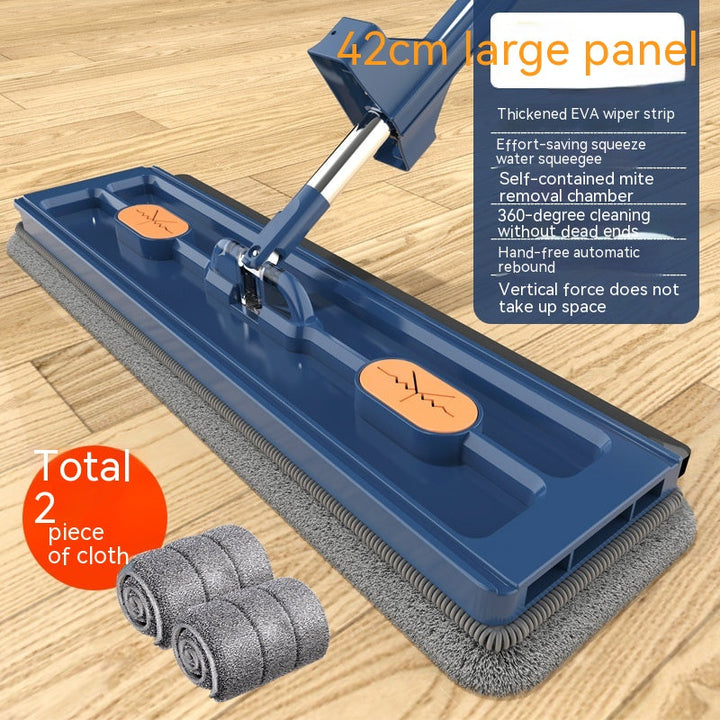 Lisslune | EasyClean | Large Flat Mop 2023 | Stainless Steel Rod