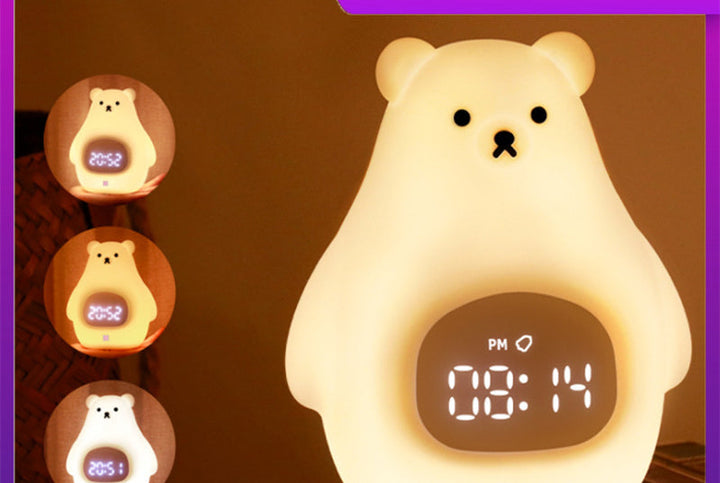Lisslune | White Bear Light with Sleep Timer