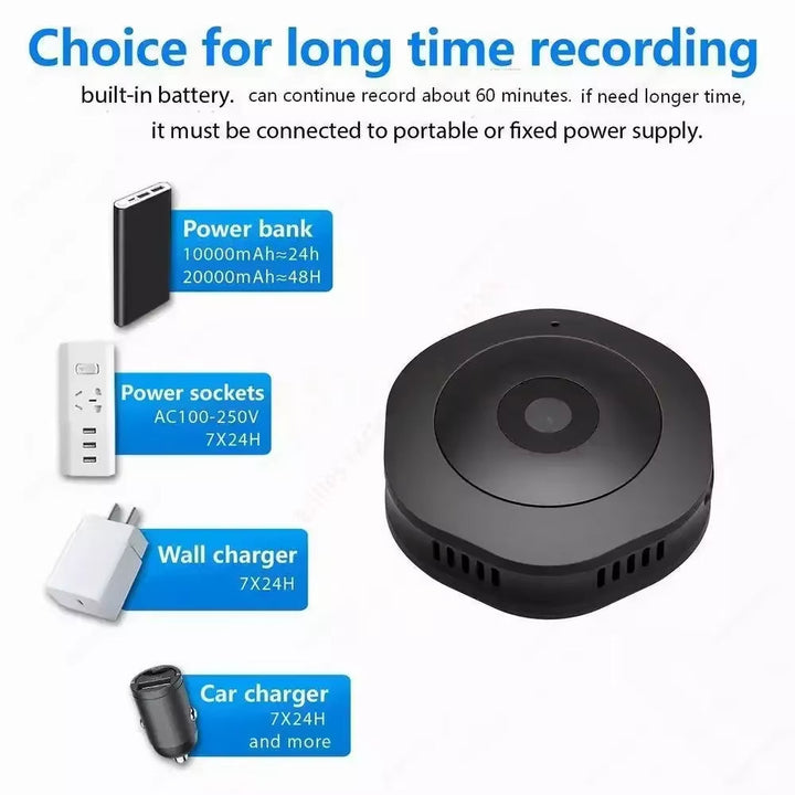 Lisslune | Ultra Mini Invisible HD WiFi Hidden Camera