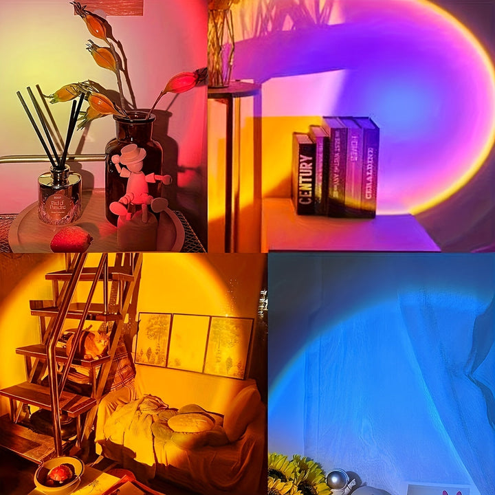Lisslune | LumiSpectra – Color changing remote control projection lamp