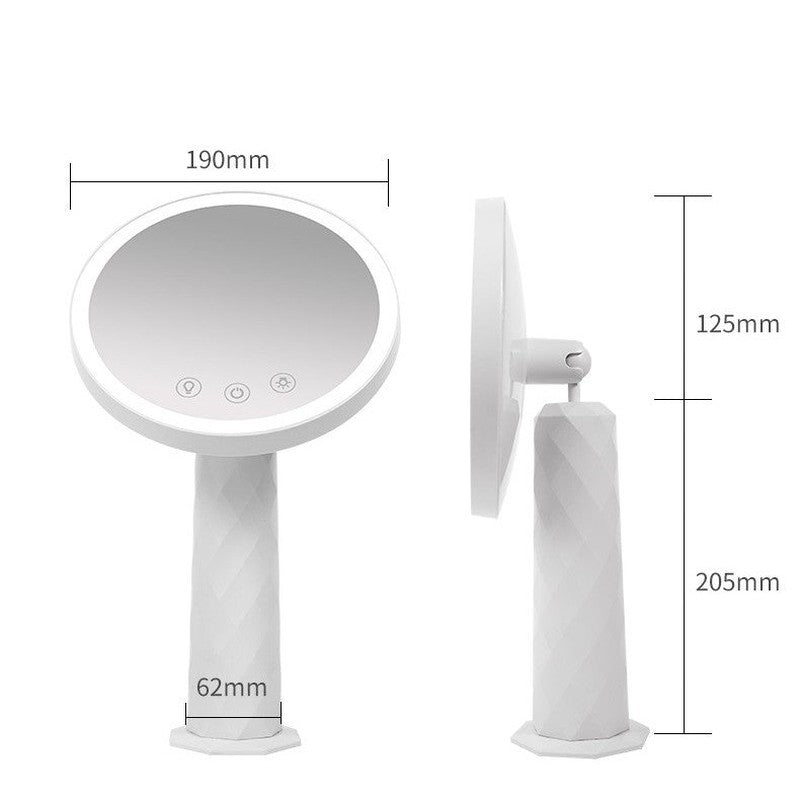 Lisslune | GlamVue | Illuminated Makeup Mirror | Stylish Design