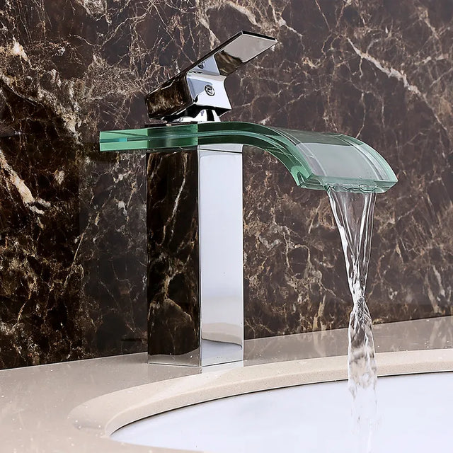 Lisslune | StreamFlow - Elegant faucet with waterfall for luxurious bathrooms