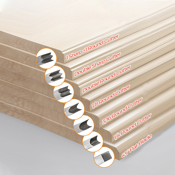 Lisslune | Chamfer Plane - Woodworking Edge Corner Flattening Tool