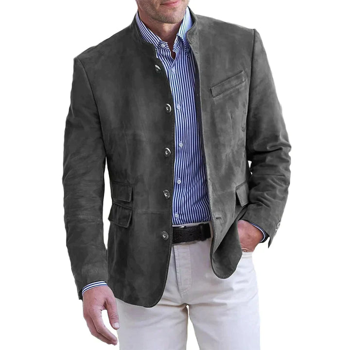 Lisslune | Classic Button Down Jacket for Men