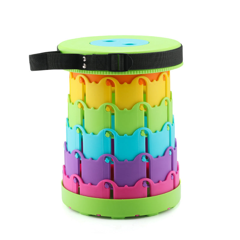 Lisslune | Improved retractable folding stool